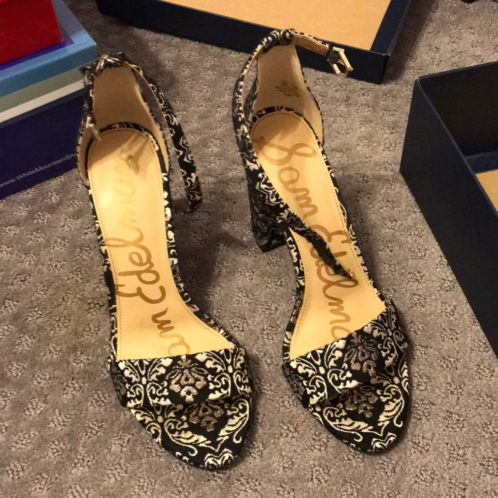 COPY - Fun print Sam Edelman heels